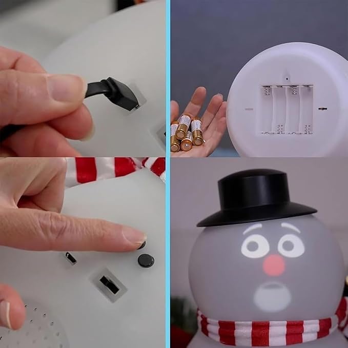 🎁 Holiday Special 50% OFF ⛄ Talking animated winking snowman