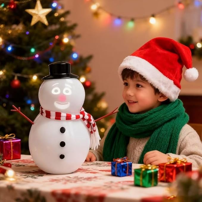 🎁 Holiday Special 50% OFF ⛄ Talking animated winking snowman