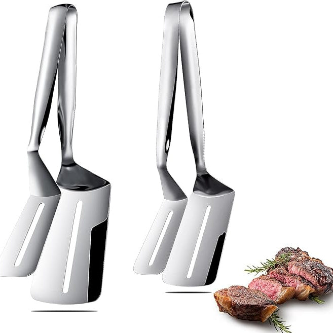 💥 Hot Sale 💥 304 Stainless Steel Flipping Spatula Clip