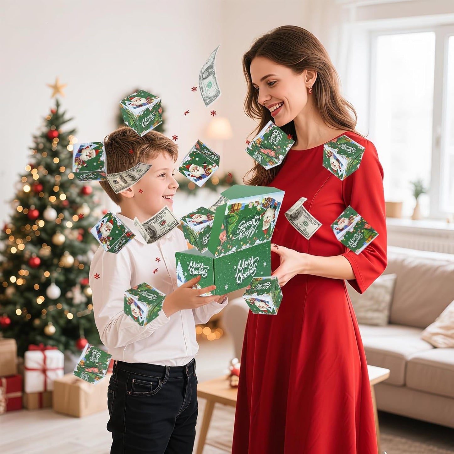 🎁 Holiday Special 50% OFF 🎅 Unique Pop-Up Christmas Surprise Envelope Gift Box