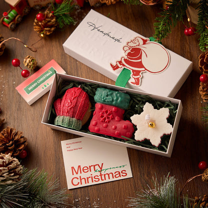 🎁 Holiday Special 50% OFF 🎅 Christmas scented candle creative gift set