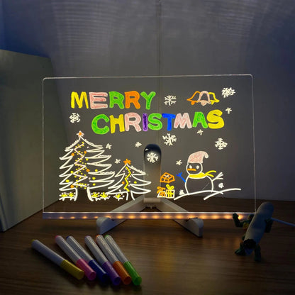 🎁 Holiday Special 50% OFF ✨ LED Note Board with Colors 🎨