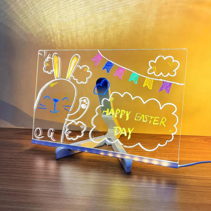 🎁 Holiday Special 50% OFF ✨ LED Note Board with Colors 🎨