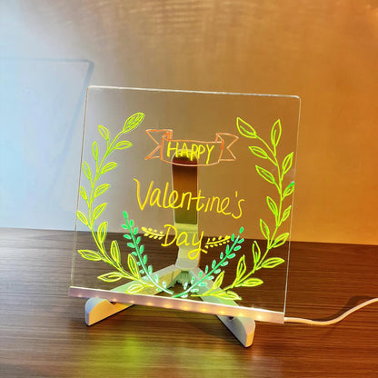 🎁 Holiday Special 50% OFF ✨ LED Note Board with Colors 🎨