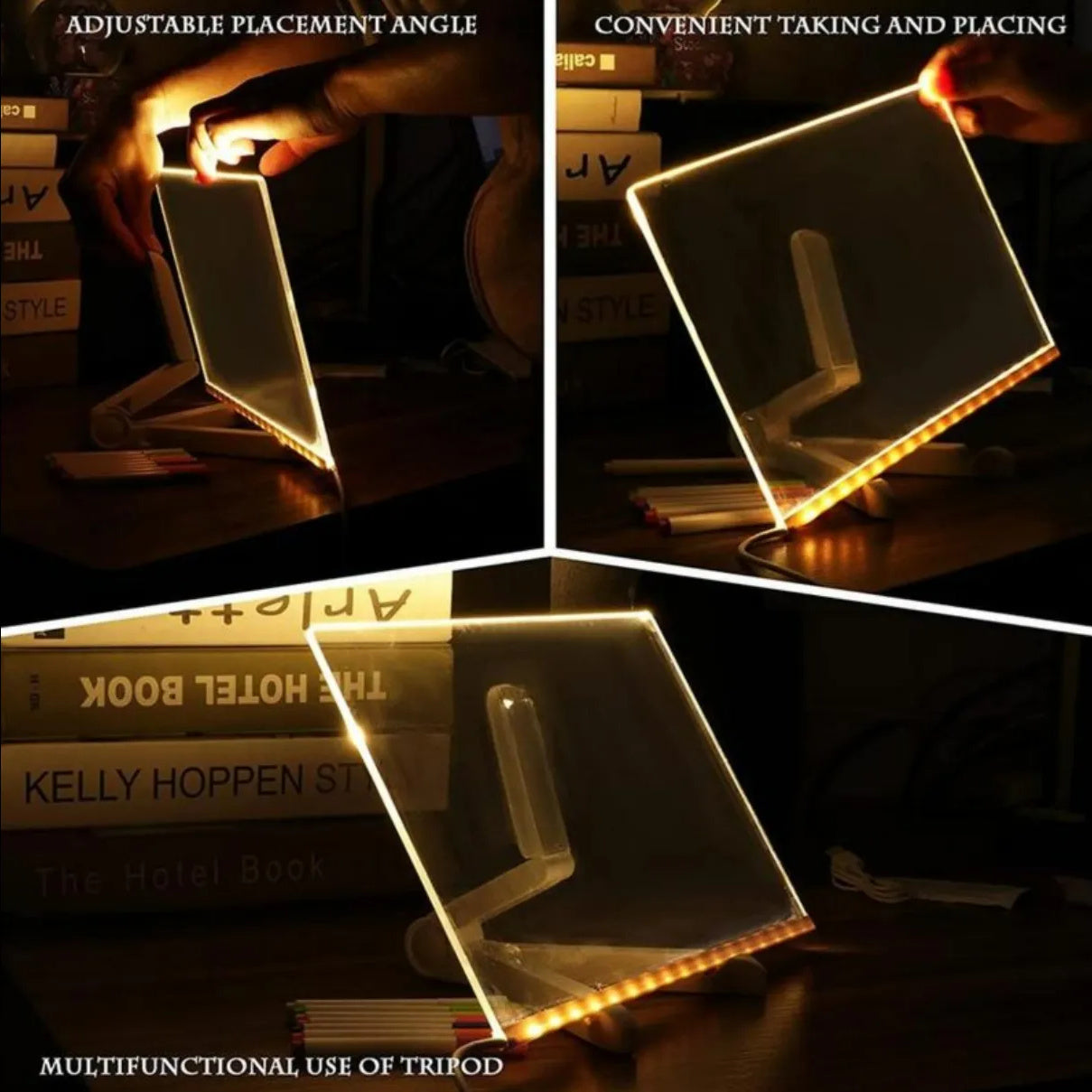 🎁 Holiday Special 50% OFF ✨ LED Note Board with Colors 🎨