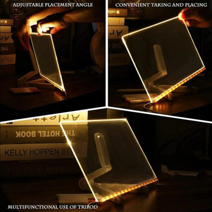 🎁 Holiday Special 50% OFF ✨ LED Note Board with Colors 🎨